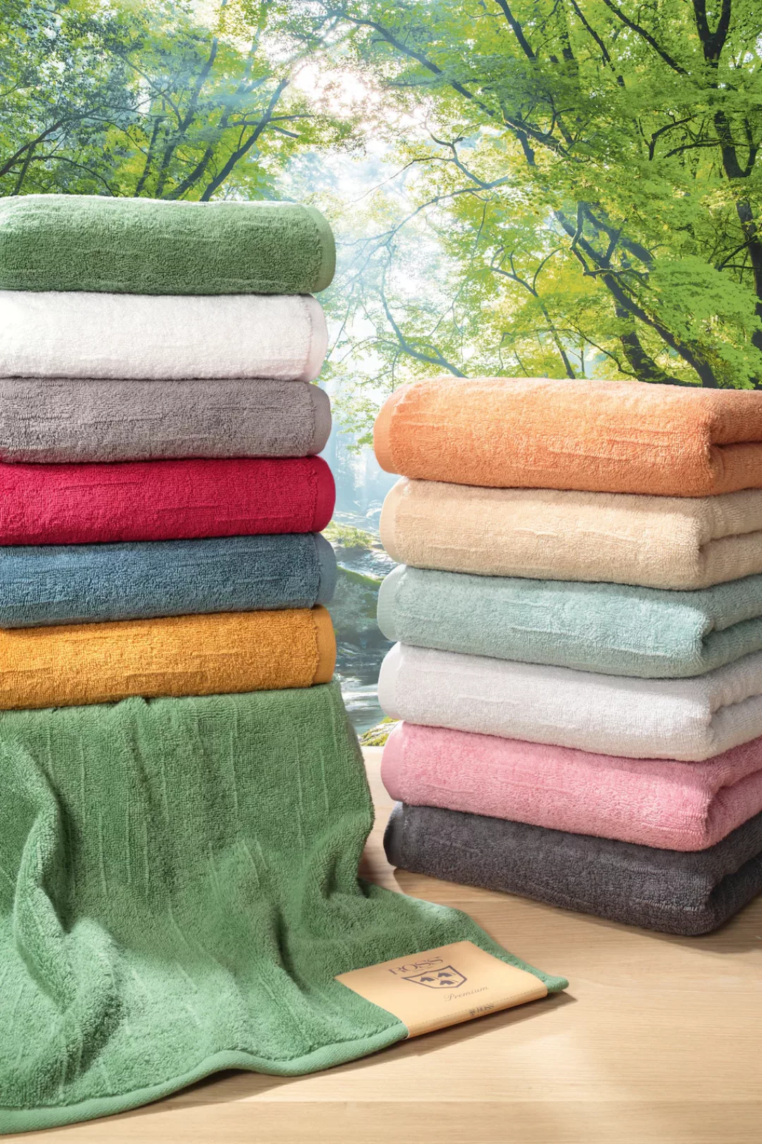 ROSS Handtuch »Premium«, (2 St.), 100% Baumwolle günstig online kaufen