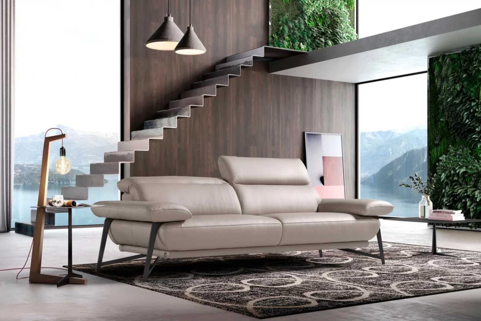 Egoitaliano 2,5-Sitzer »Anais, Designsofa mit hohem Sitzkomfort, Designfuß, günstig online kaufen