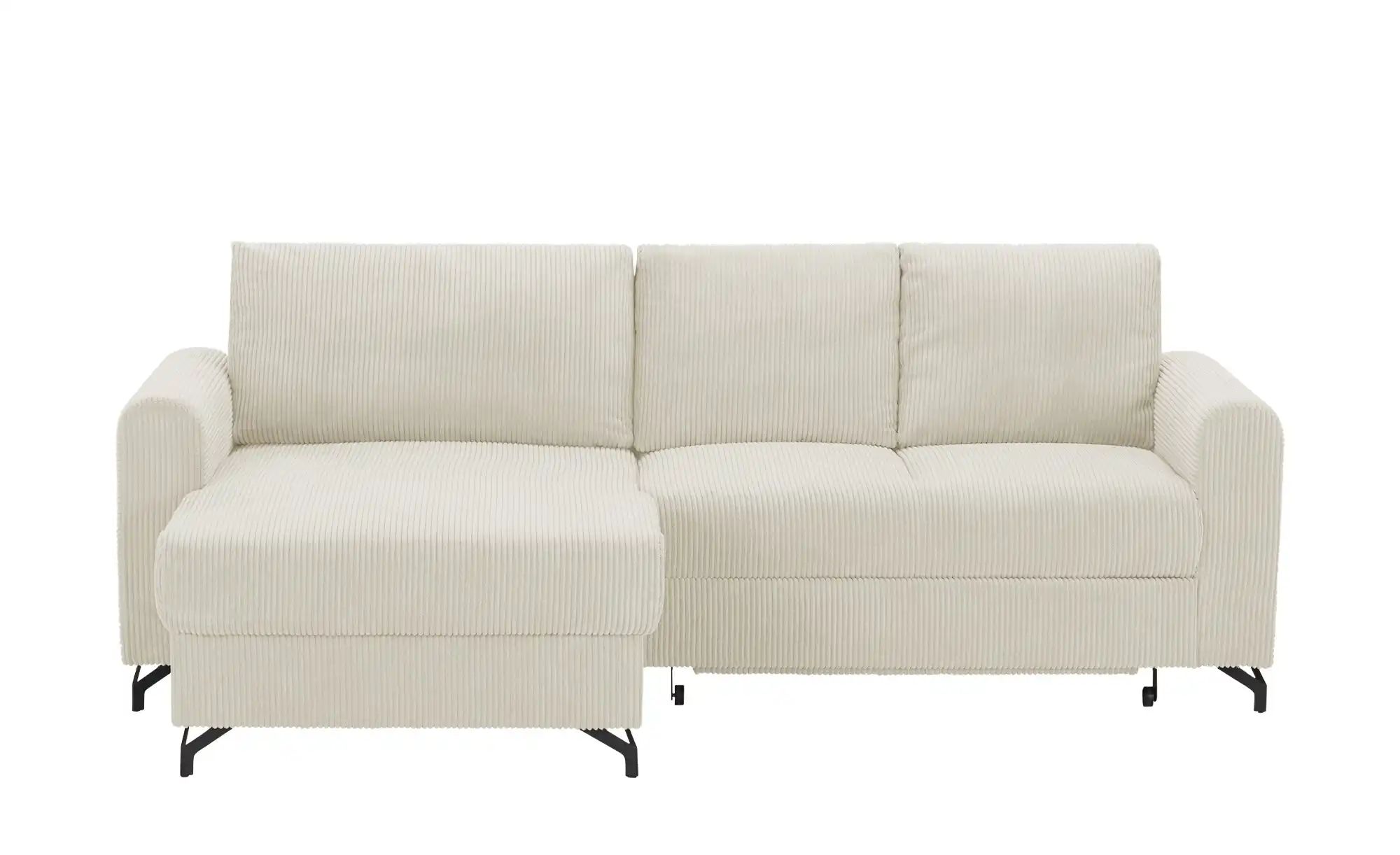 uno Ecksofa Cord Latina ¦ creme ¦ Maße (cm): B: 232 H: 110 T: 156.0 Polster günstig online kaufen