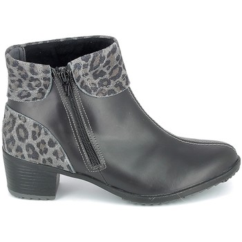 Boissy  Stiefeletten Boots Noir Leopard günstig online kaufen