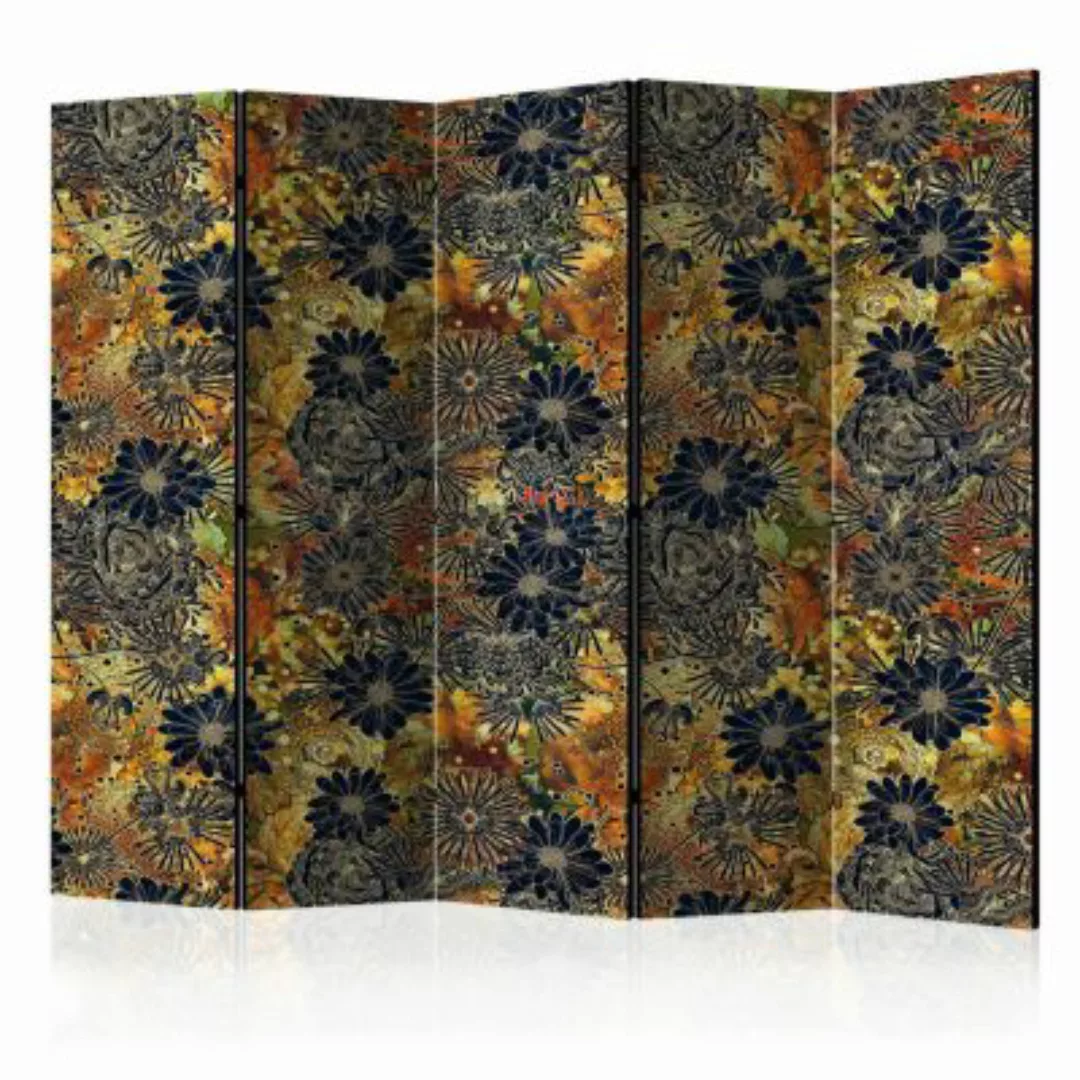 artgeist Paravent Floral Madness II [Room Dividers] mehrfarbig Gr. 225 x 17 günstig online kaufen