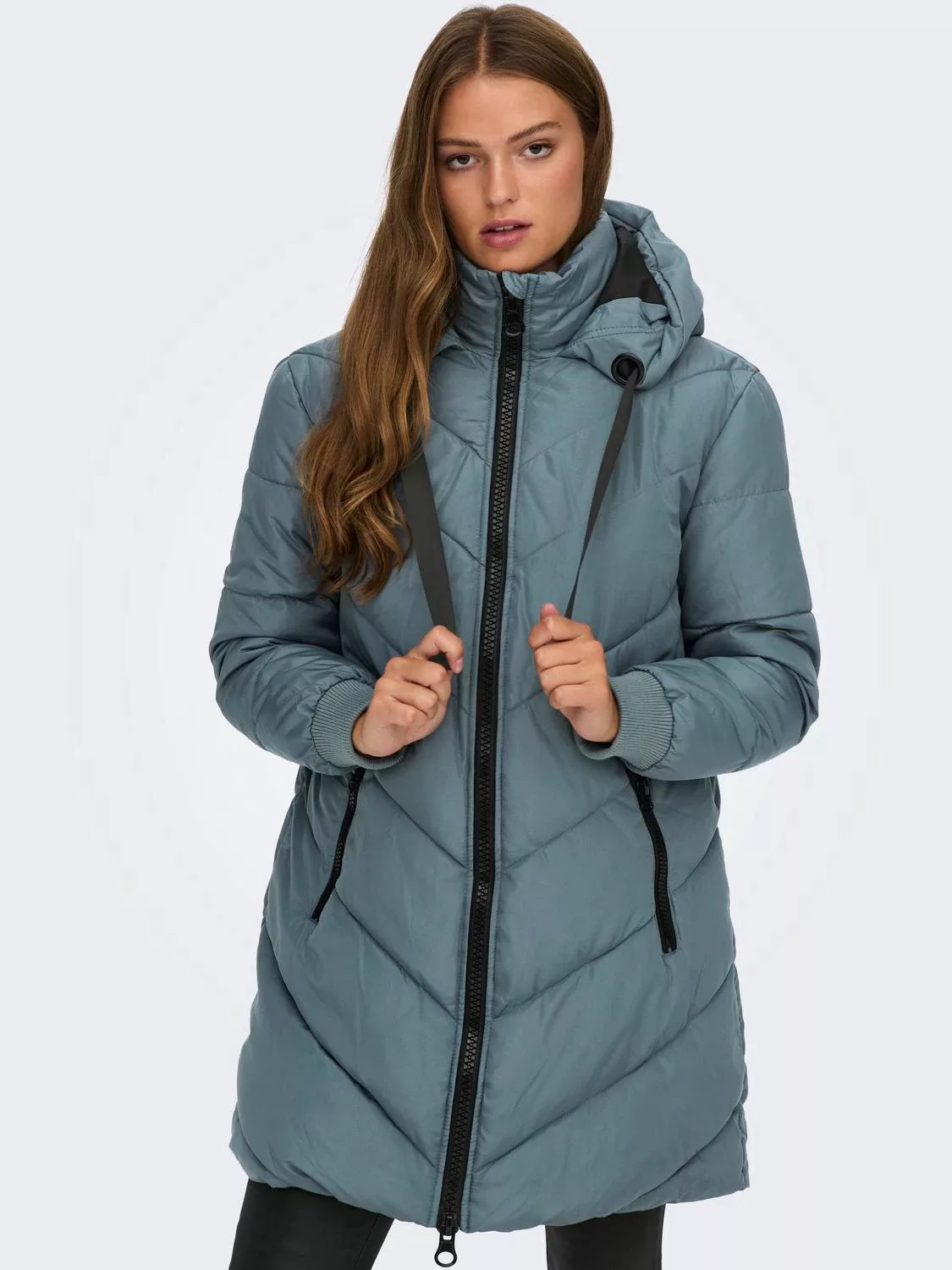 JDY Steppmantel "JDYSKYLAR PADDED HOOD JACKET OTW NOOS" günstig online kaufen