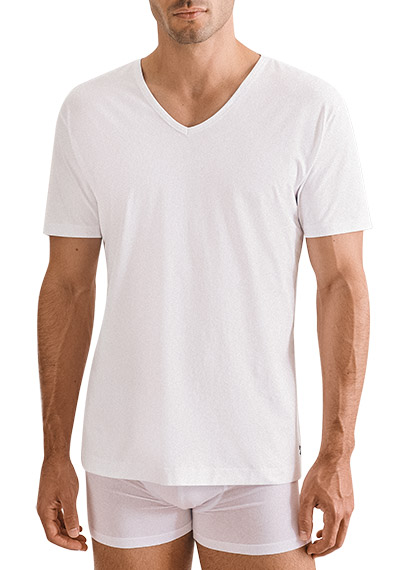 Seidensticker V-Neck T-Shirt Weiß günstig online kaufen