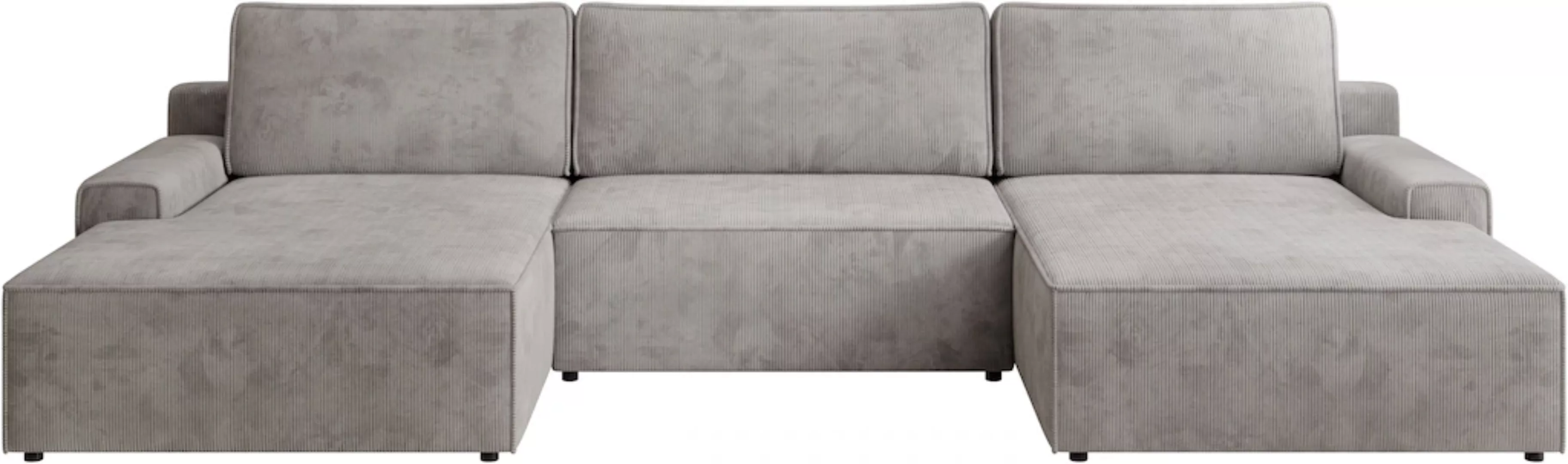 TRENDMANUFAKTUR Wohnlandschaft »Challenge, Schlafsofa mit Bettkasten, Couch günstig online kaufen