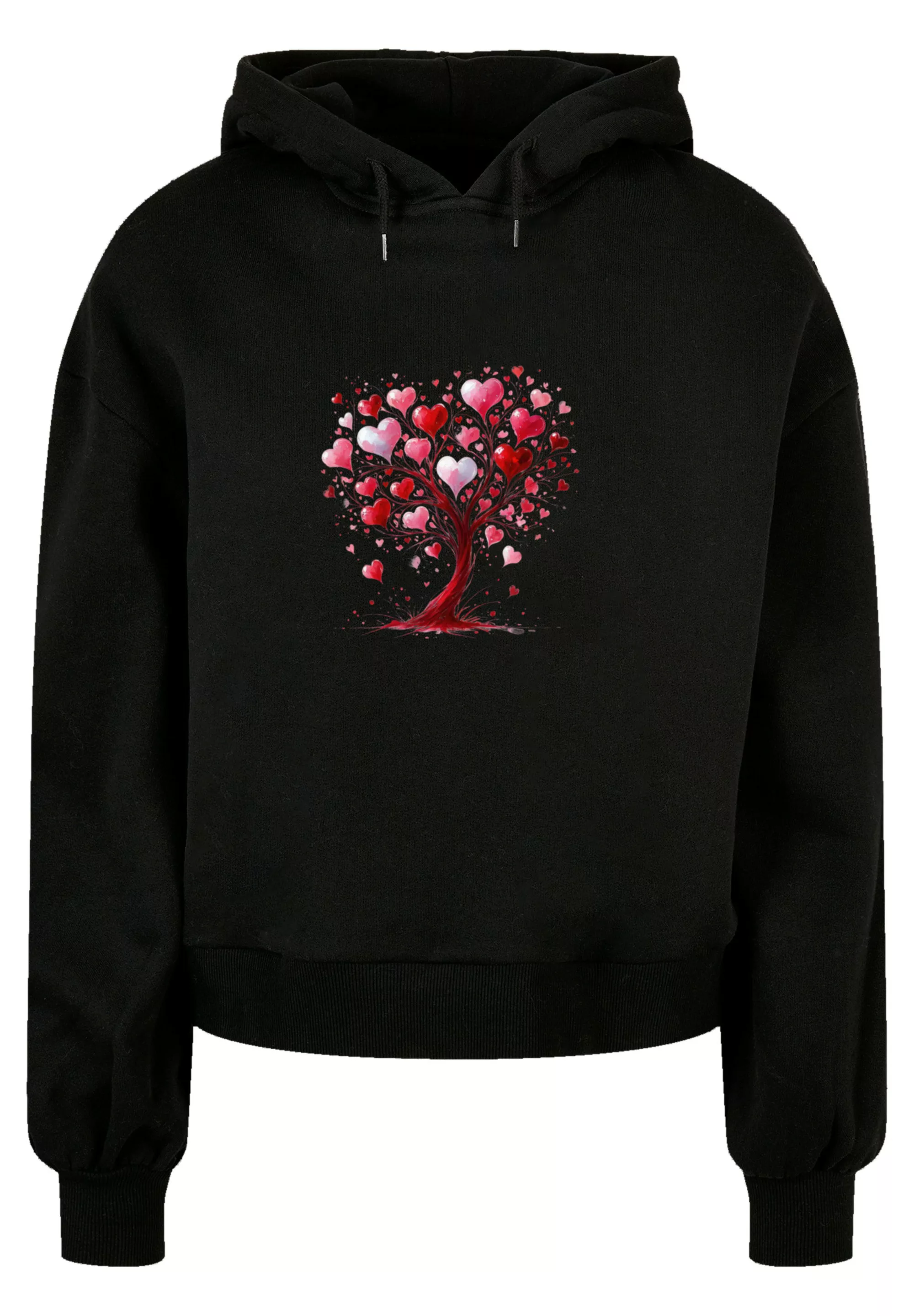 F4NT4STIC Sweatshirt "Herz Baum Aquarell Druck", Premium Qualität günstig online kaufen