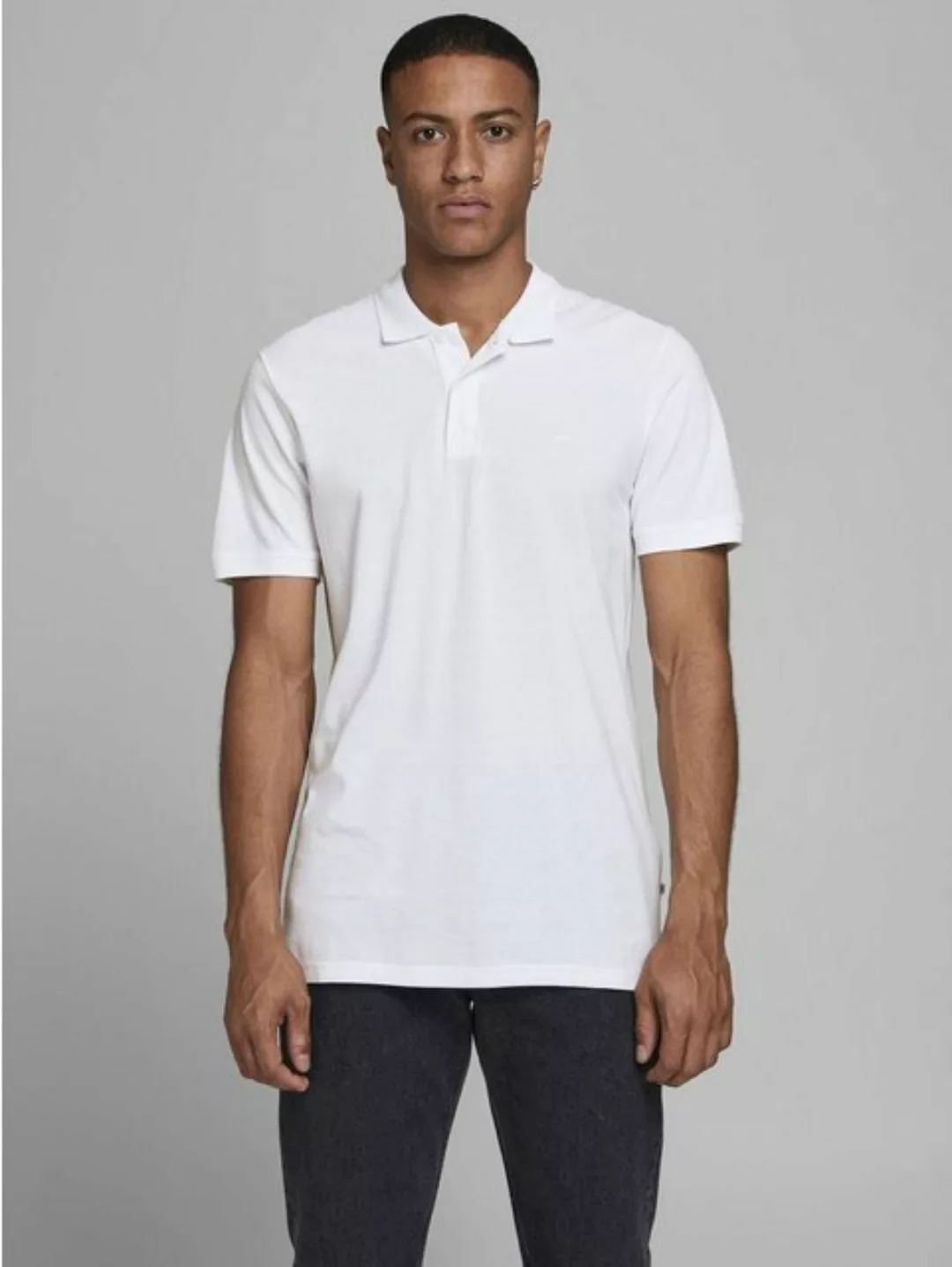 Jack & Jones Herren Poloshirt JJEBASIC POLO SS - Slim Fit günstig online kaufen