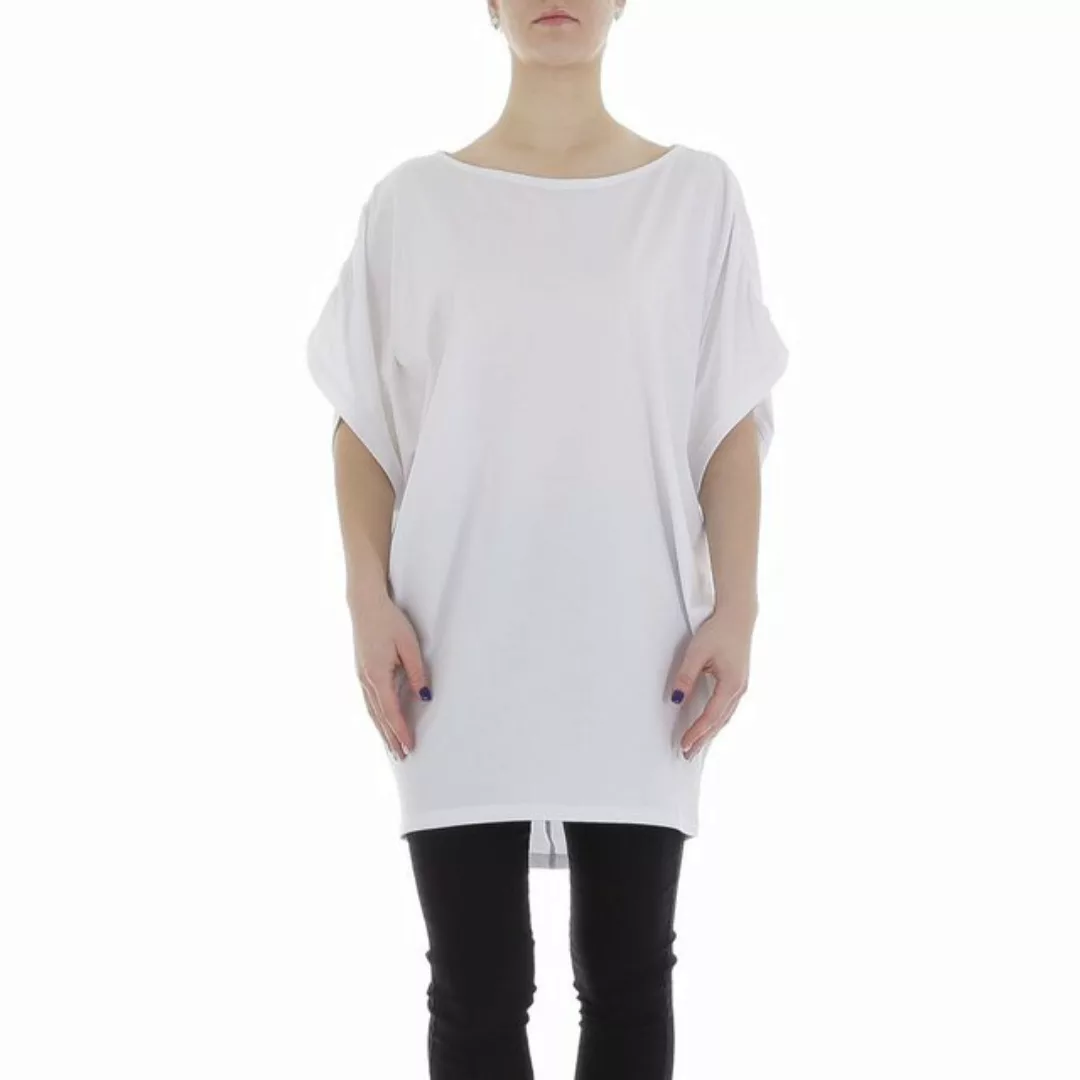Ital-Design Tunikashirt Damen Freizeit (85987265) Stretch Top & Shirt in We günstig online kaufen