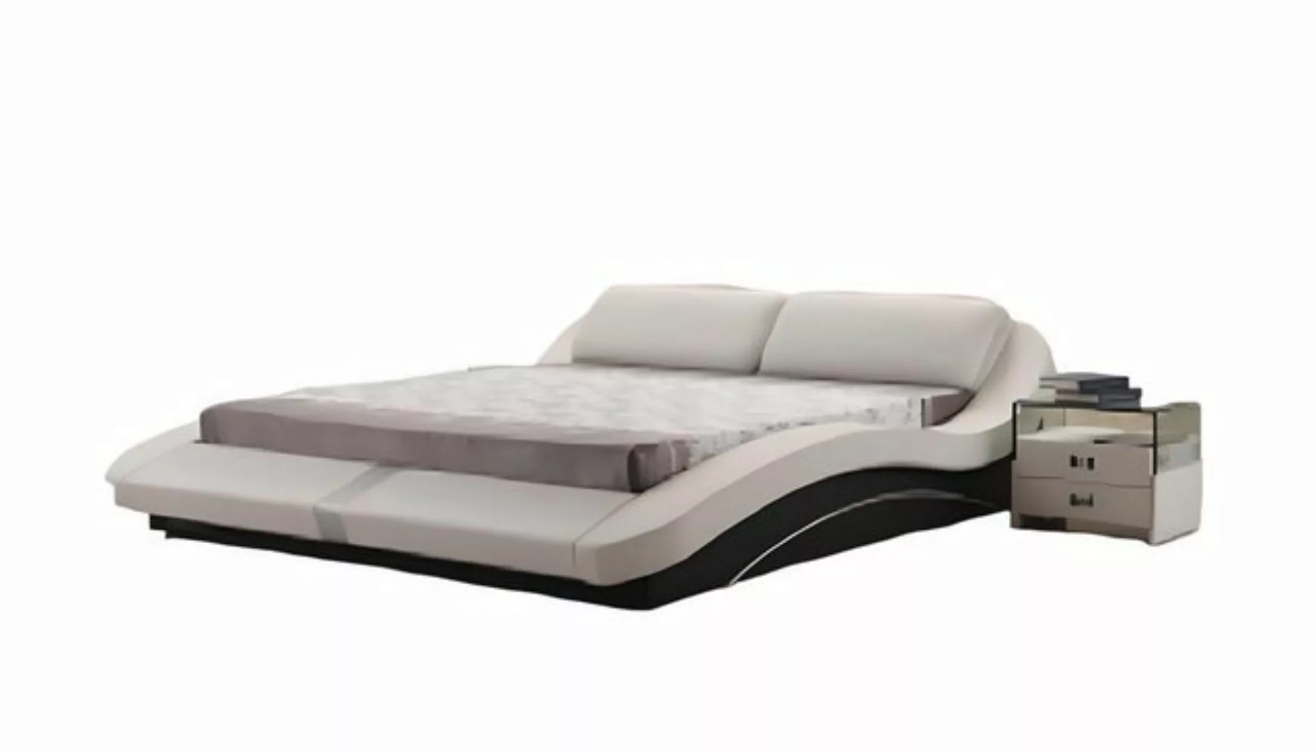 JVmoebel Bett Luxus Leder Design Polster Betten Doppel Modernes Bett Ehe Ex günstig online kaufen