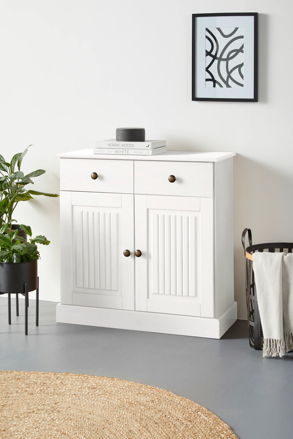 Home affaire Sideboard "Liotta", Kommode mit verstellbaren Einlegeboden, ma günstig online kaufen