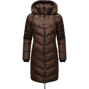 Marikoo Wintermantel "Armasa", modischer Damen Winter Steppmantel mit Kapuz günstig online kaufen