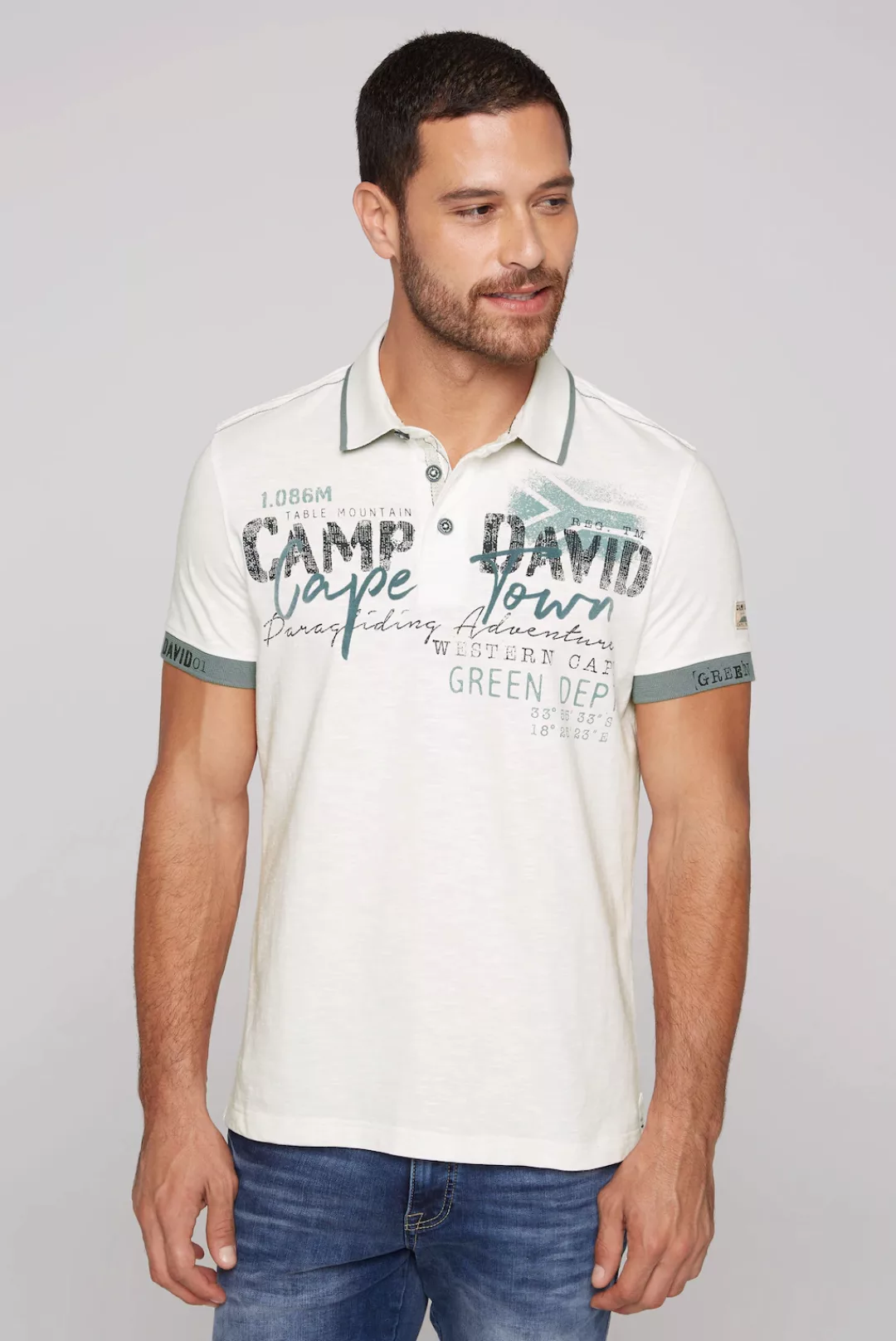 CAMP DAVID Poloshirt, aus Baumwolle günstig online kaufen