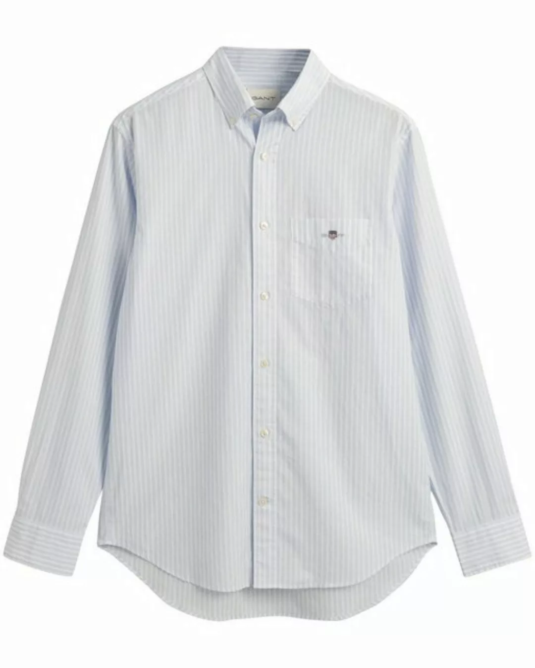 Gant Outdoorhemd Regular Fit Popeline Bluse mit Streifen günstig online kaufen