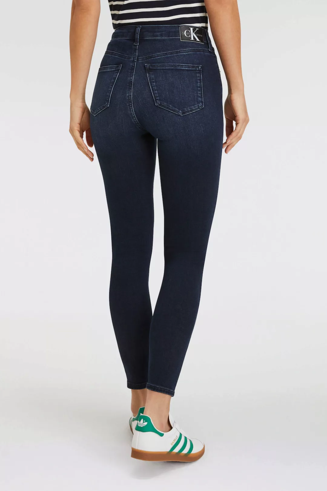 Calvin Klein Jeans Skinny-fit-Jeans HIGH RISE SUPER SKINNY ANKLE günstig online kaufen
