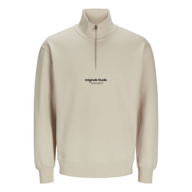 Jack & Jones Sweater Sweat Quarter Zip mit halbem Reißverschluss günstig online kaufen