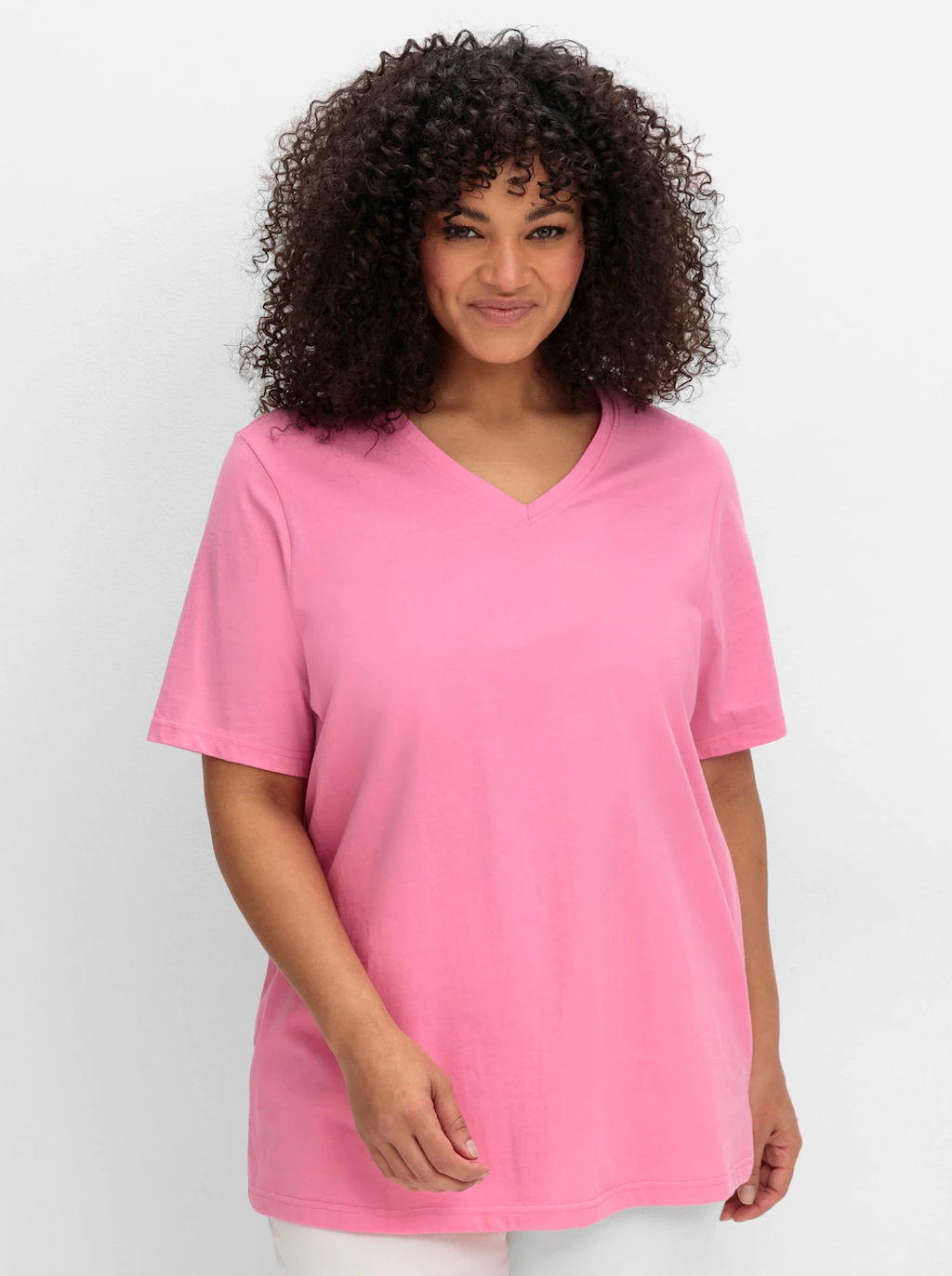 Sheego T-Shirt "T-Shirt", (1 tlg.) günstig online kaufen