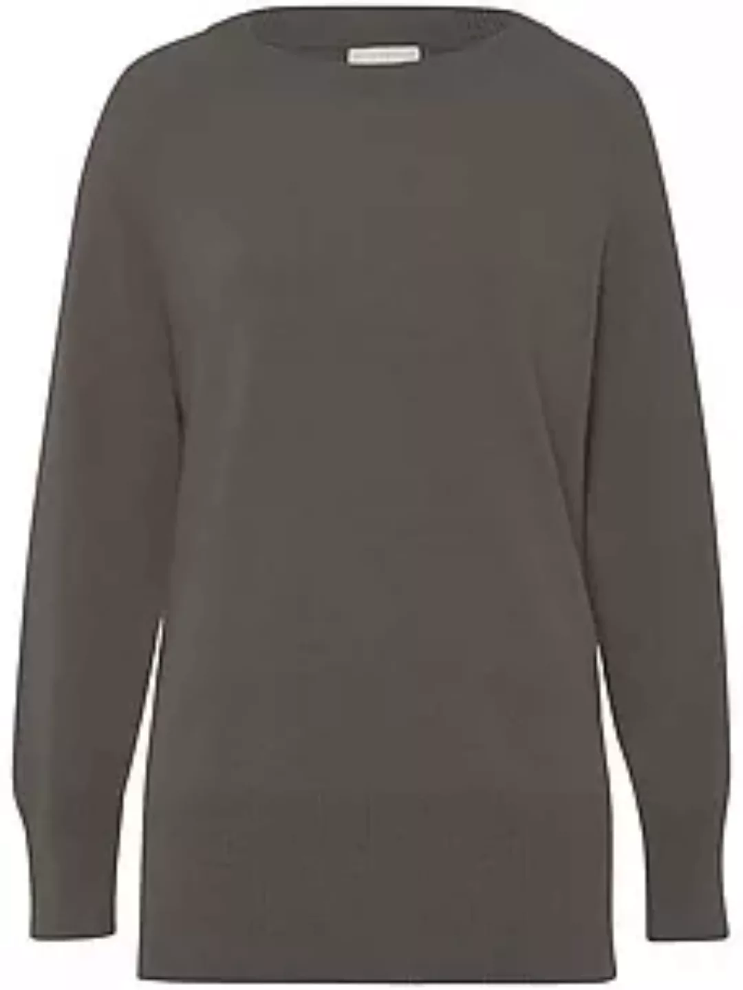 Rundhals-Pullover include beige günstig online kaufen