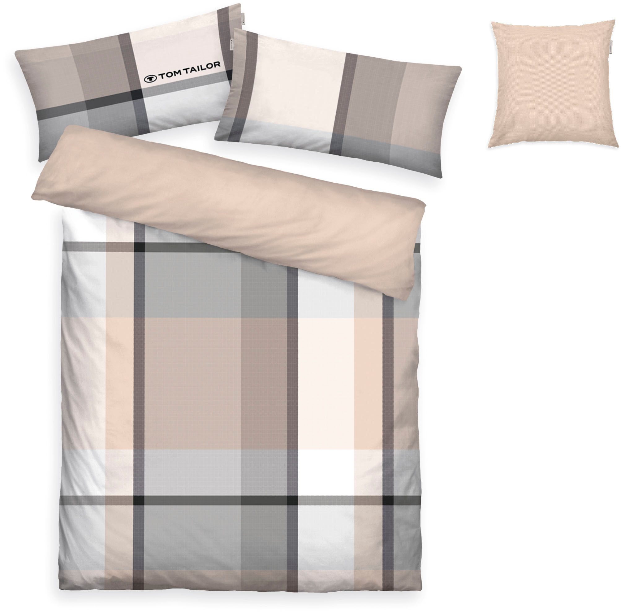 TOM TAILOR HOME Bettwäsche Lenny, Renforcé, günstig online kaufen