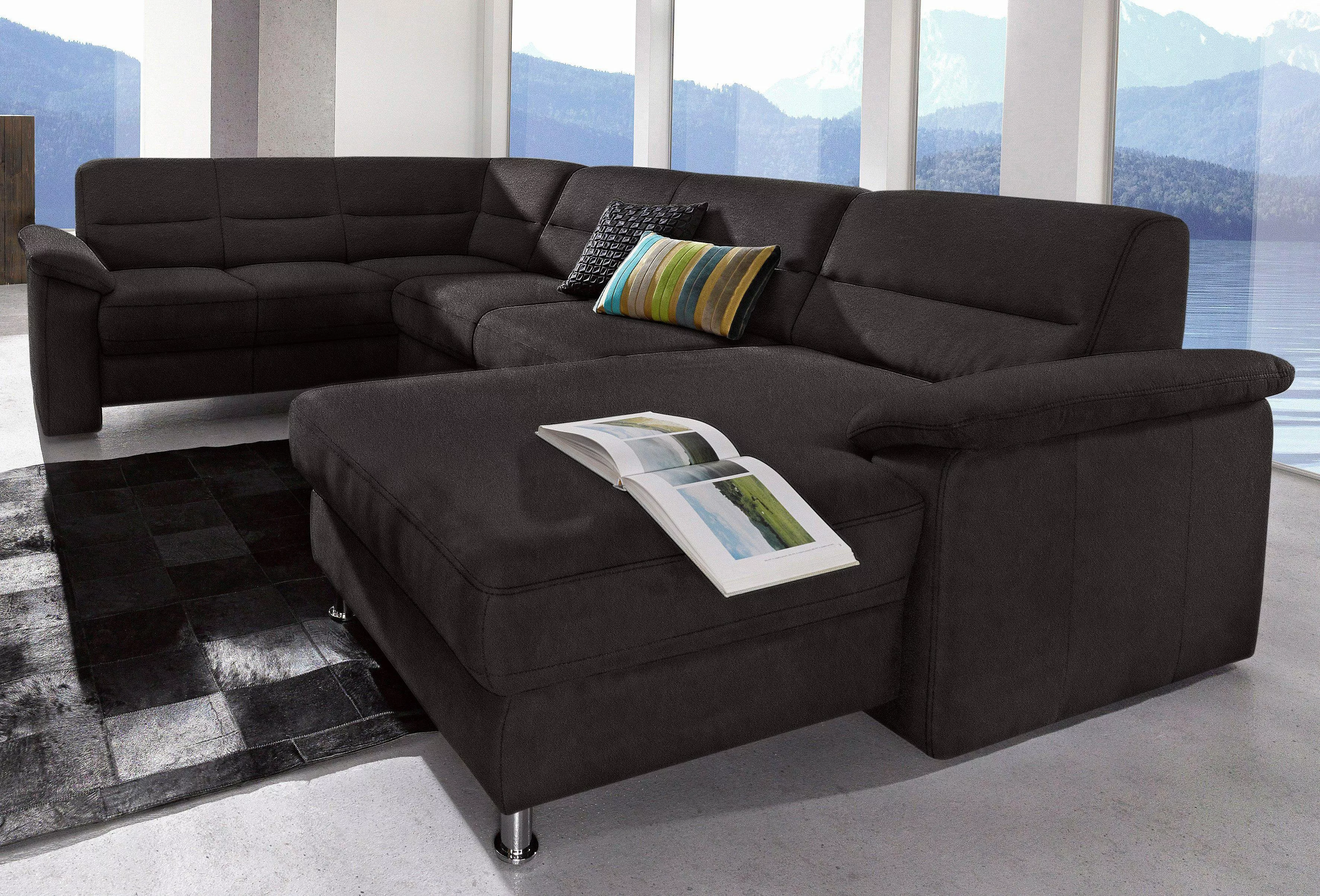sit&more Wohnlandschaft "Top Ascara U-Form", inklusive Boxspring/Federkern- günstig online kaufen