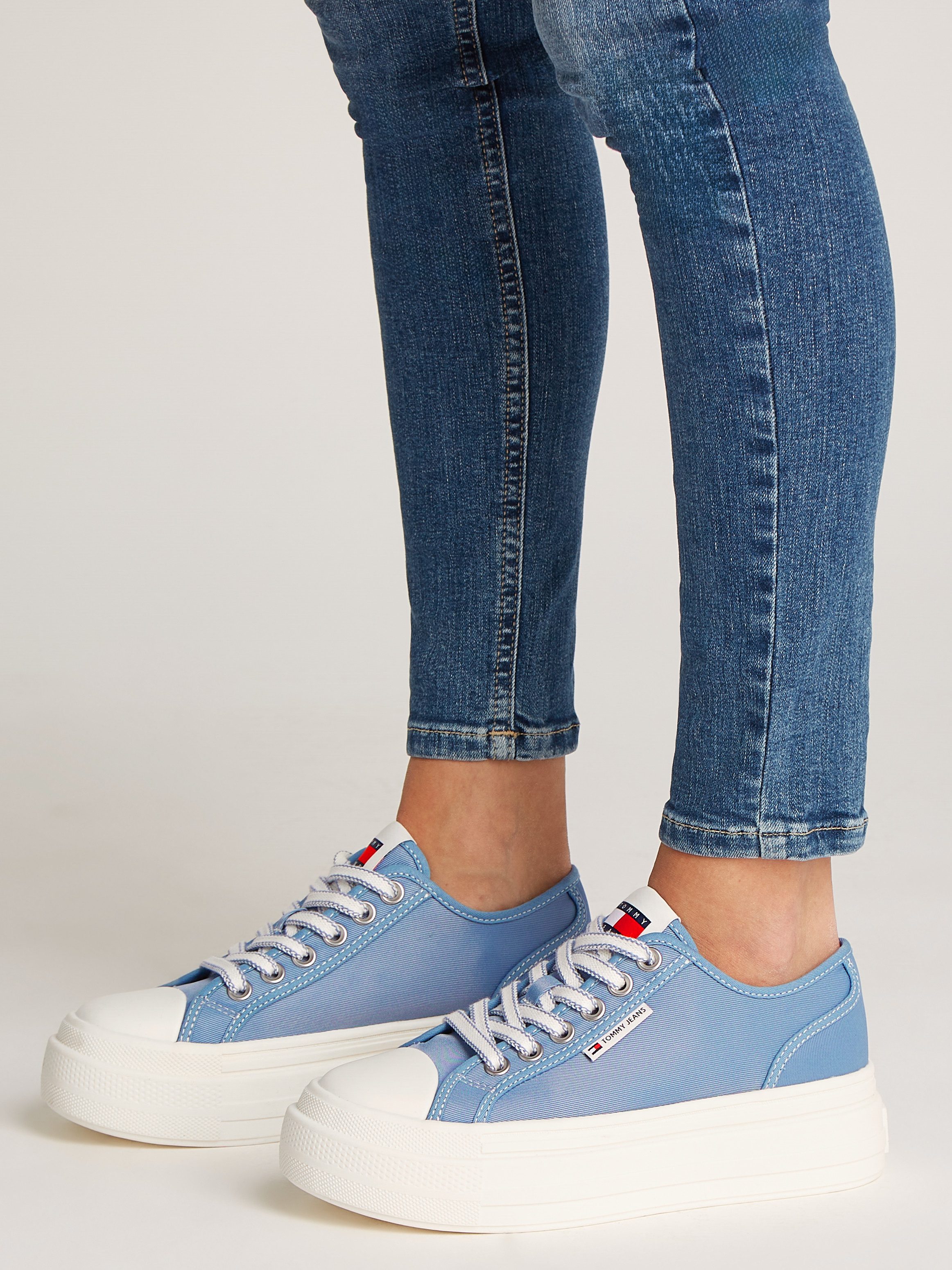Tommy Jeans TJW FOXING FLATFORM SNEAKER günstig online kaufen