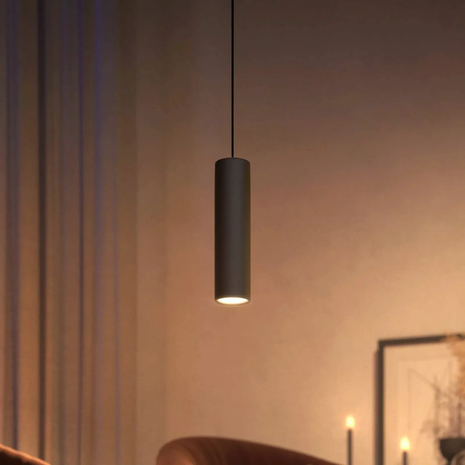 Philips Hue Bluetooth White & Color Ambiance Schienensystem Perifo Pendelle günstig online kaufen