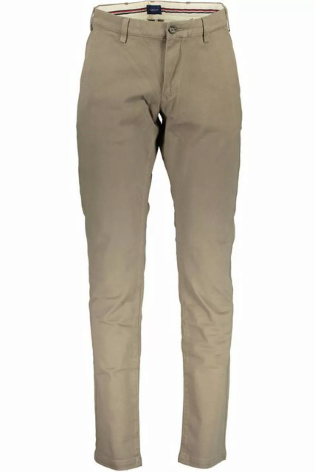 Gant 5-Pocket-Hose Slim-Fit Herrenhose Beige: Stilvoll mit Röhrenbein & 4 T günstig online kaufen