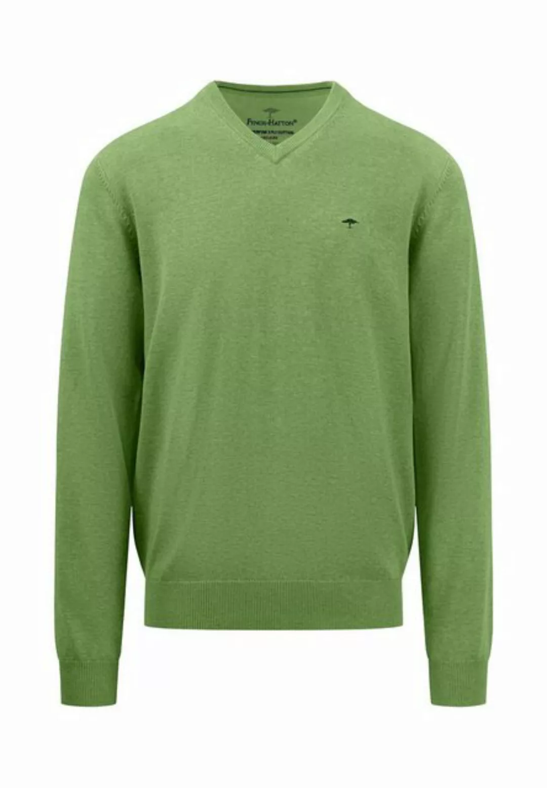 FYNCH-HATTON Strickpullover - V-Neck Pullover Basic Strickpullover - klassi günstig online kaufen