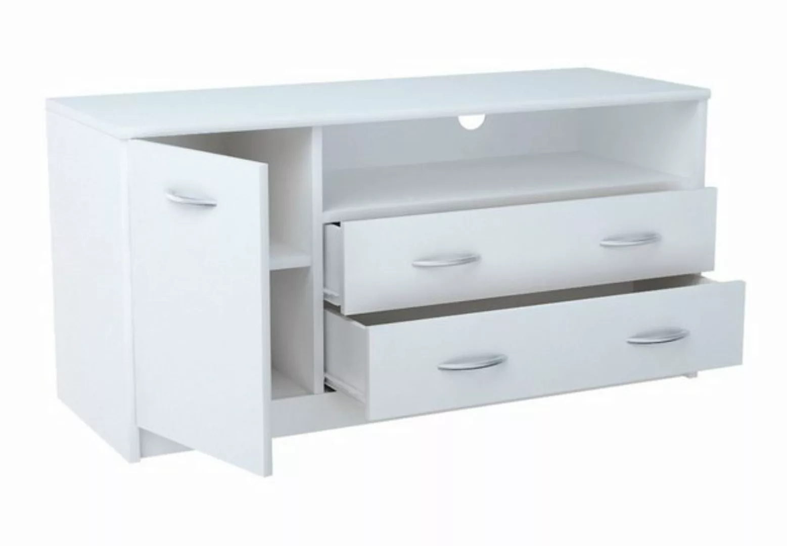 Home Collective TV-Schrank 110cm breit Lowboard mit matter Oberfläche Ferns günstig online kaufen