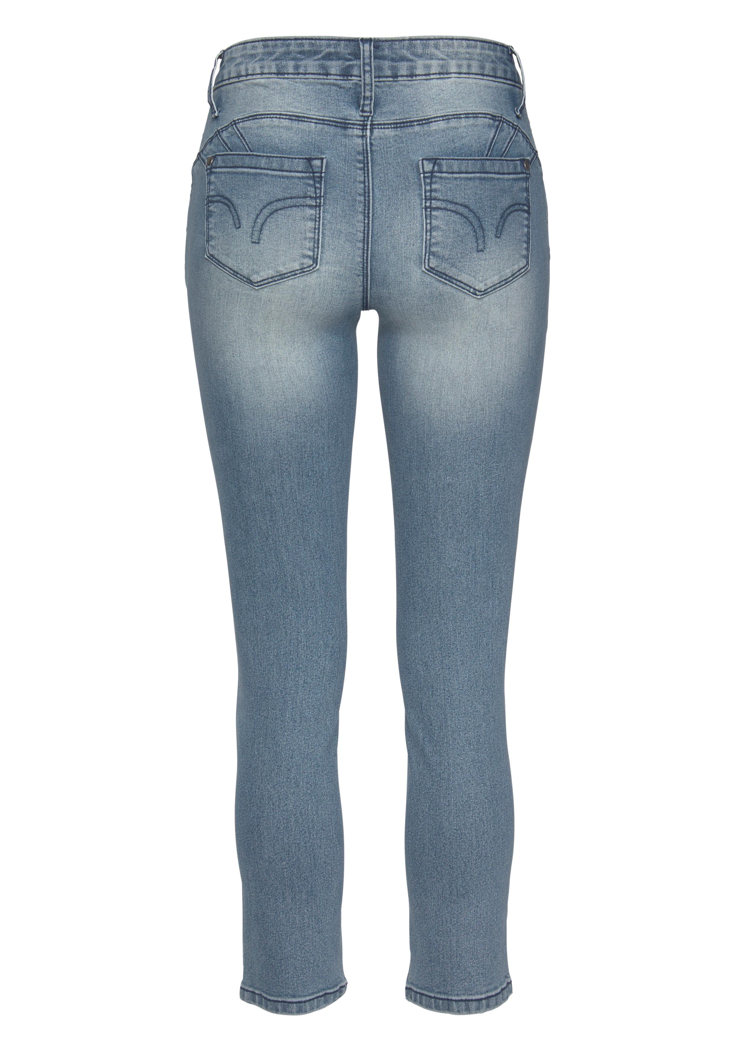 Arizona 7/8-Jeans "Shaping", Mid Waist günstig online kaufen