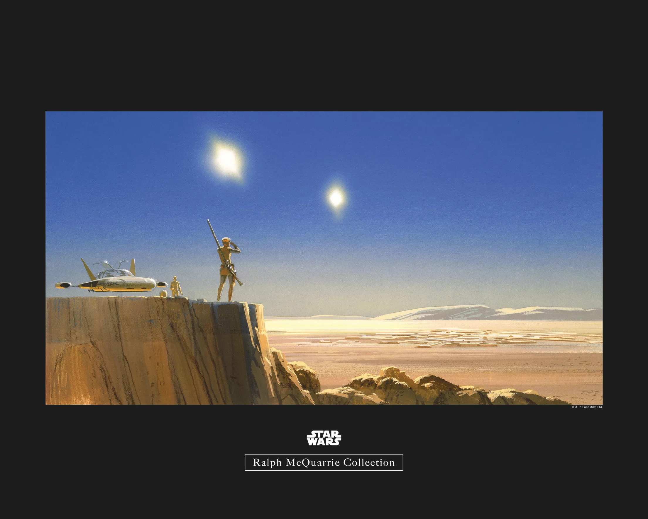 Komar Poster "Star Wars Classic RMQ Mos Eisley Edge", Star Wars, (1 St.), K günstig online kaufen