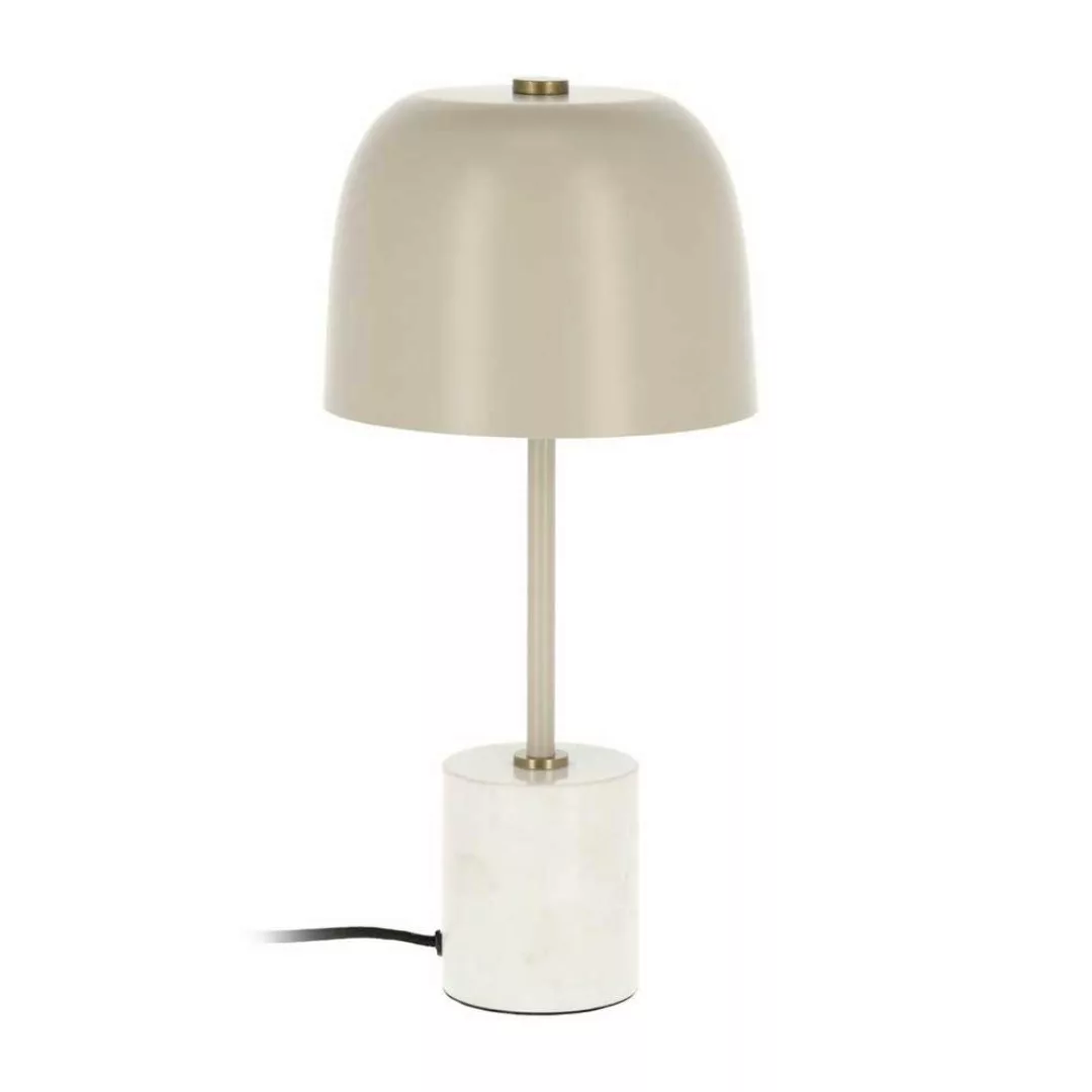 Nachttischlampe in Weiß Beige günstig online kaufen