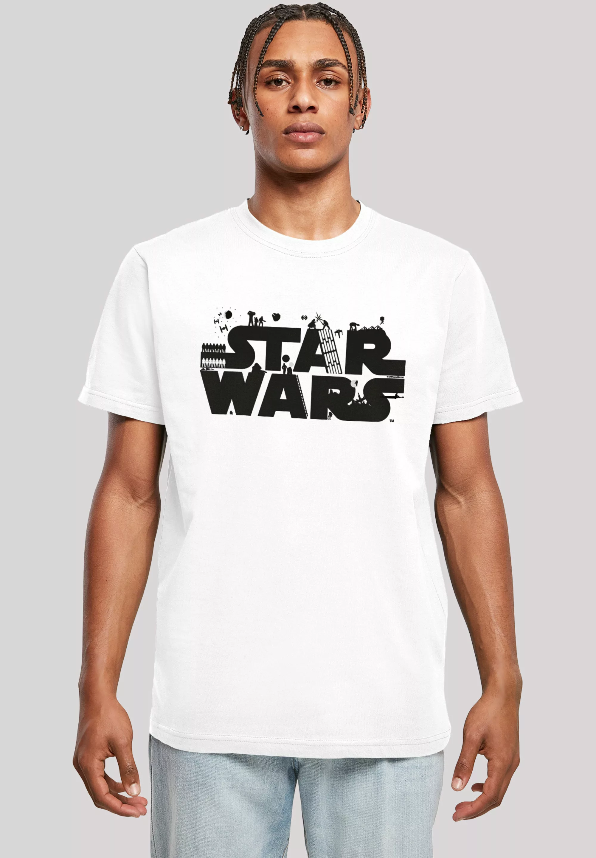 F4NT4STIC T-Shirt "Star Wars Minimalist Logo", Herren,Premium Merch,Regular günstig online kaufen