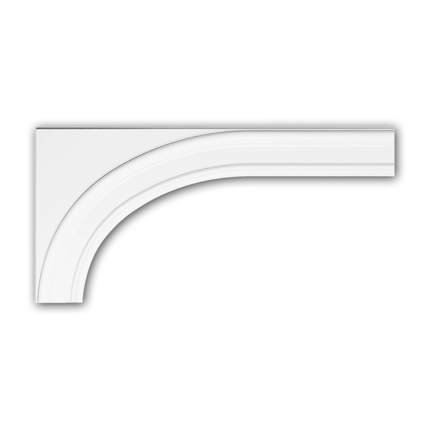 PROFHOME 155001 Byblos Regalfront Zierelement Stuckdekor, 65,0 cm x 32,0 cm günstig online kaufen