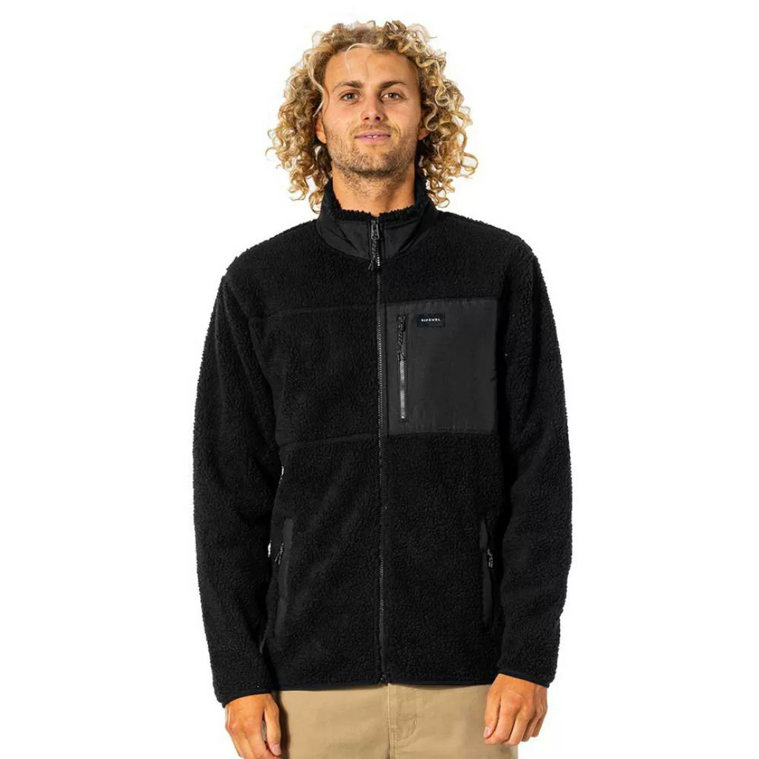 Rip Curl Big Bear Sweatshirt Mit Reißverschluss S Black günstig online kaufen
