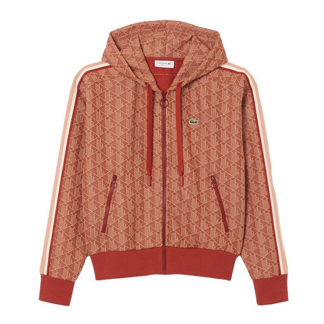 Lacoste Sweatjacke Lacoste Monogram Zip Hoodie günstig online kaufen