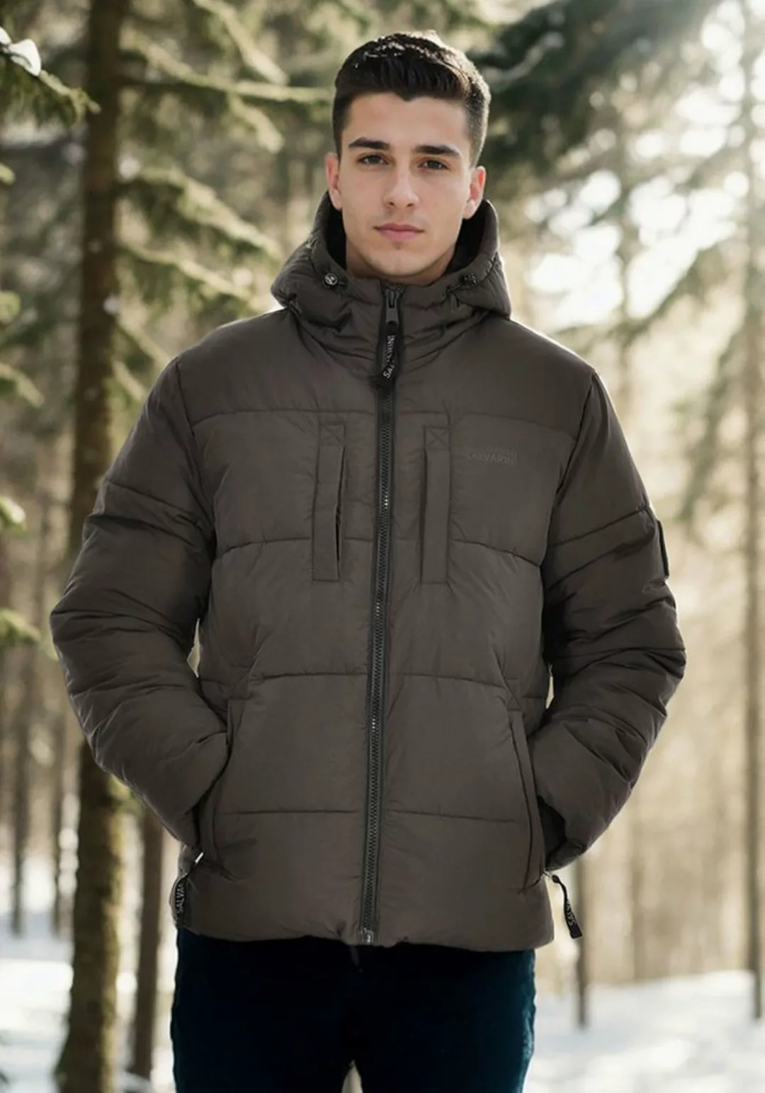 Alessandro Salvarini Winterjacke "ASKelvin", innen komplett mit warmem Tedd günstig online kaufen