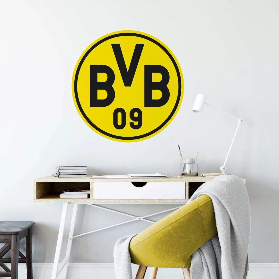 Wall-Art Wandtattoo »Fußball Borussia Dortmund Logo«, (1 St.), selbstkleben günstig online kaufen