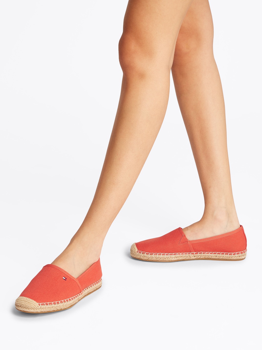 Tommy Hilfiger Espadrille "FLAG CANVAS ESPADRILLE", Slipper, Flats, Bequems günstig online kaufen