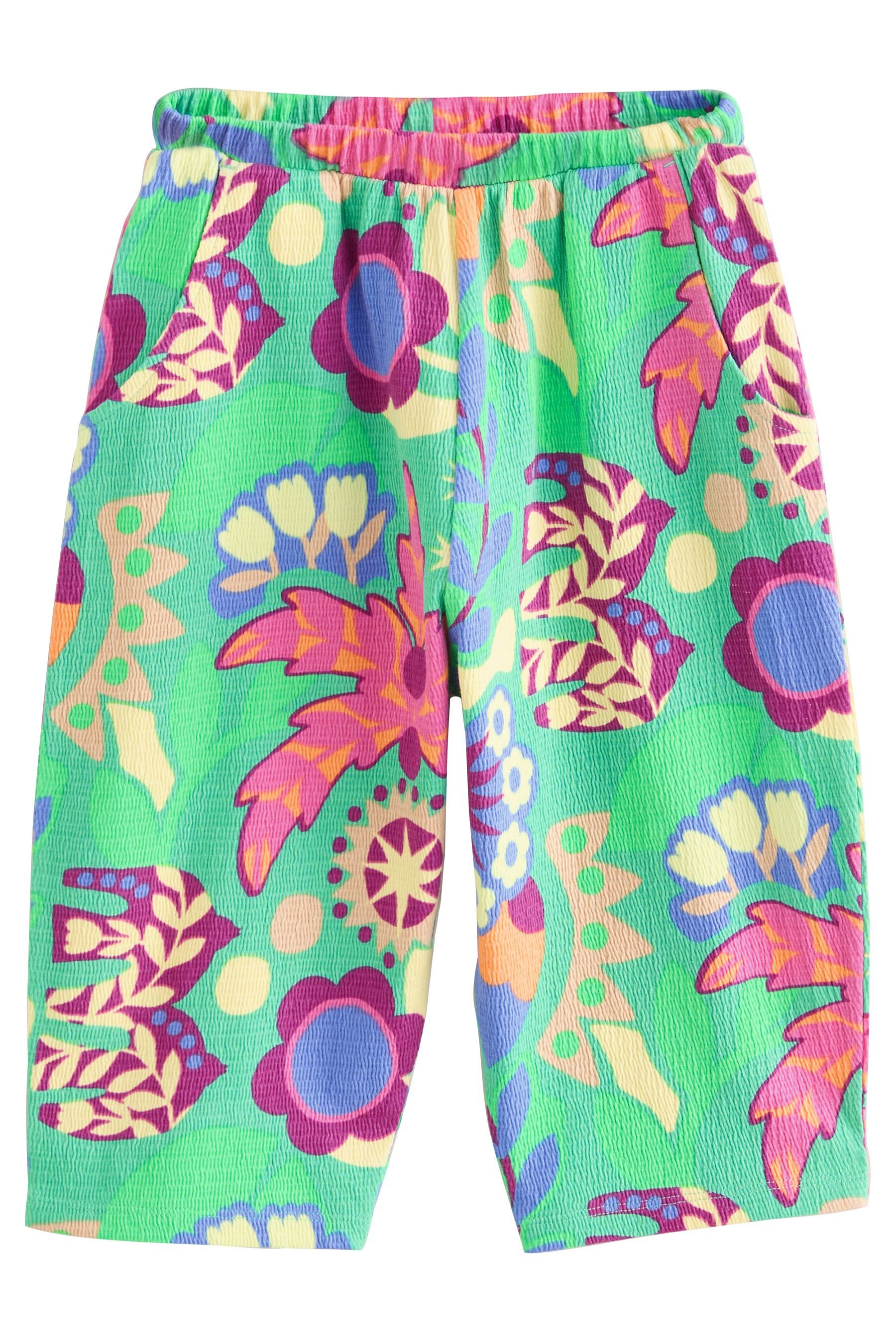Next Schlupfhose Strukturierte Hose mit weitem günstig online kaufen