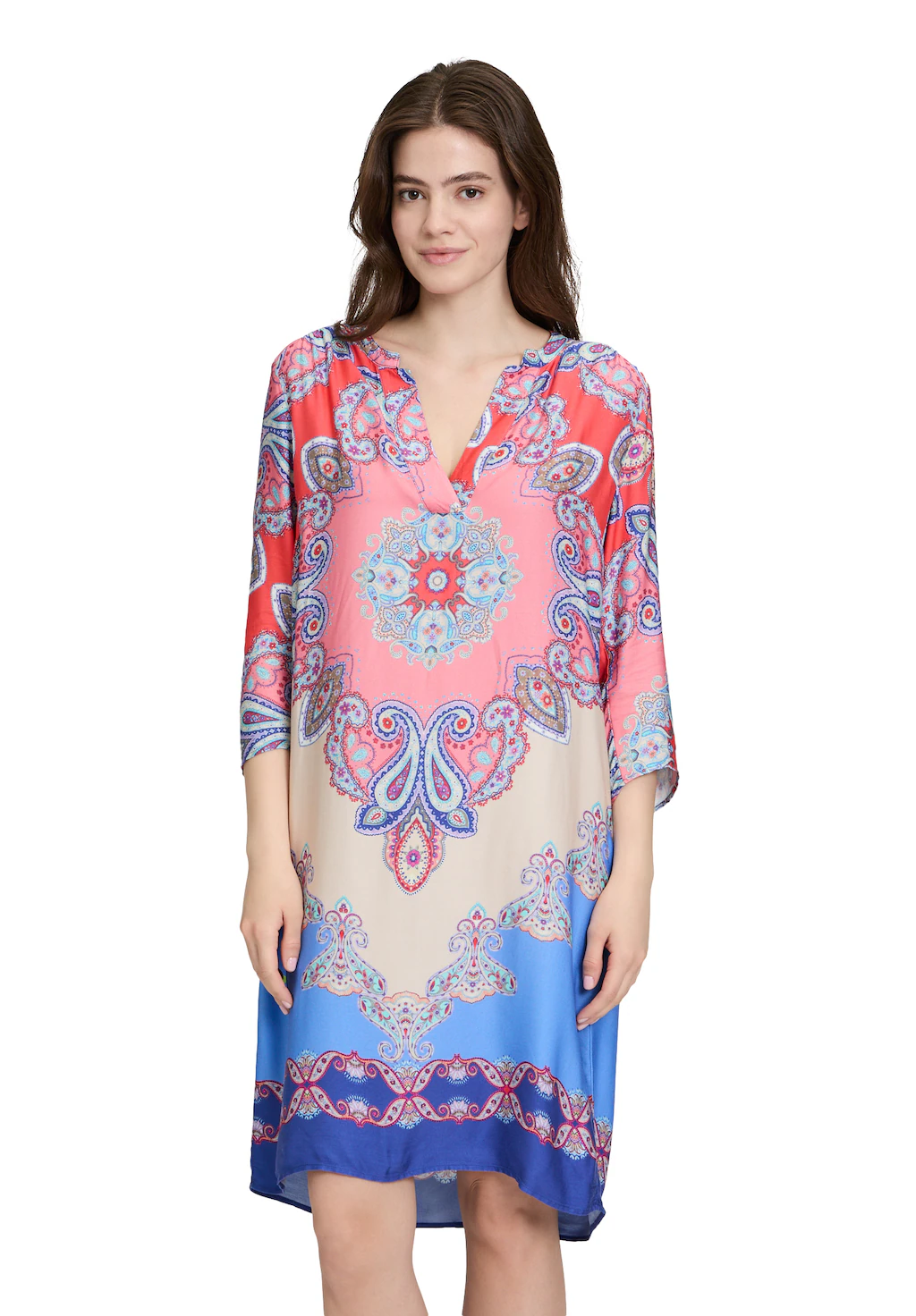 Betty Barclay Blusenkleid "Betty Barclay Damen Blusenkleid mit 3/4 Arm", Dr günstig online kaufen