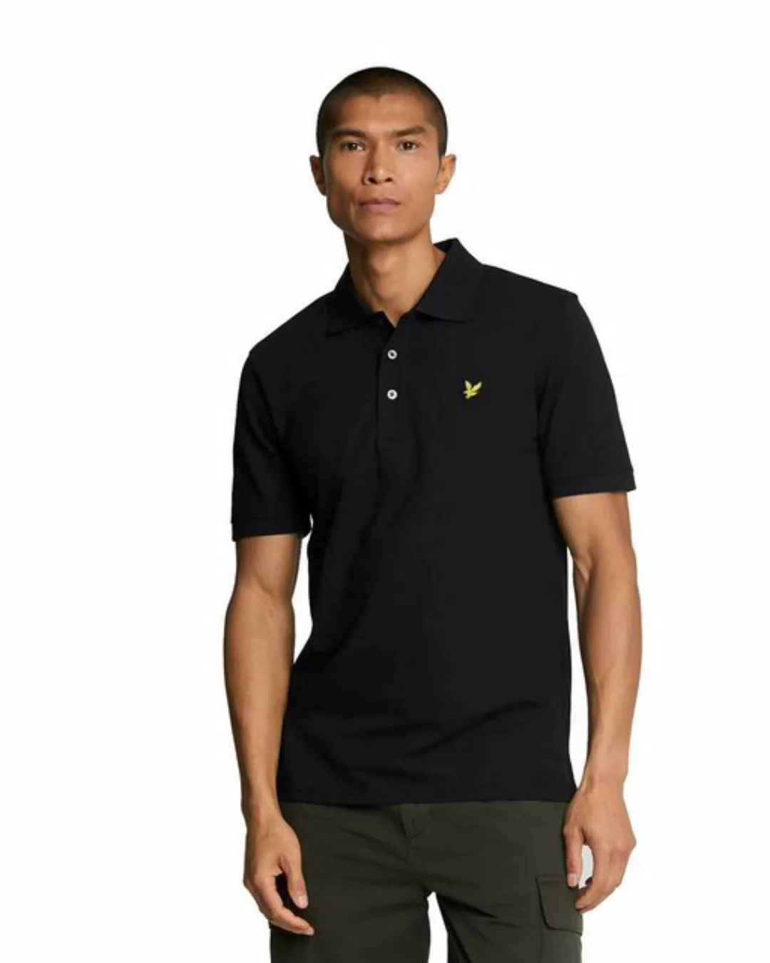 Lyle & Scott Poloshirt Basic Herren, Pique Baumwolle günstig online kaufen