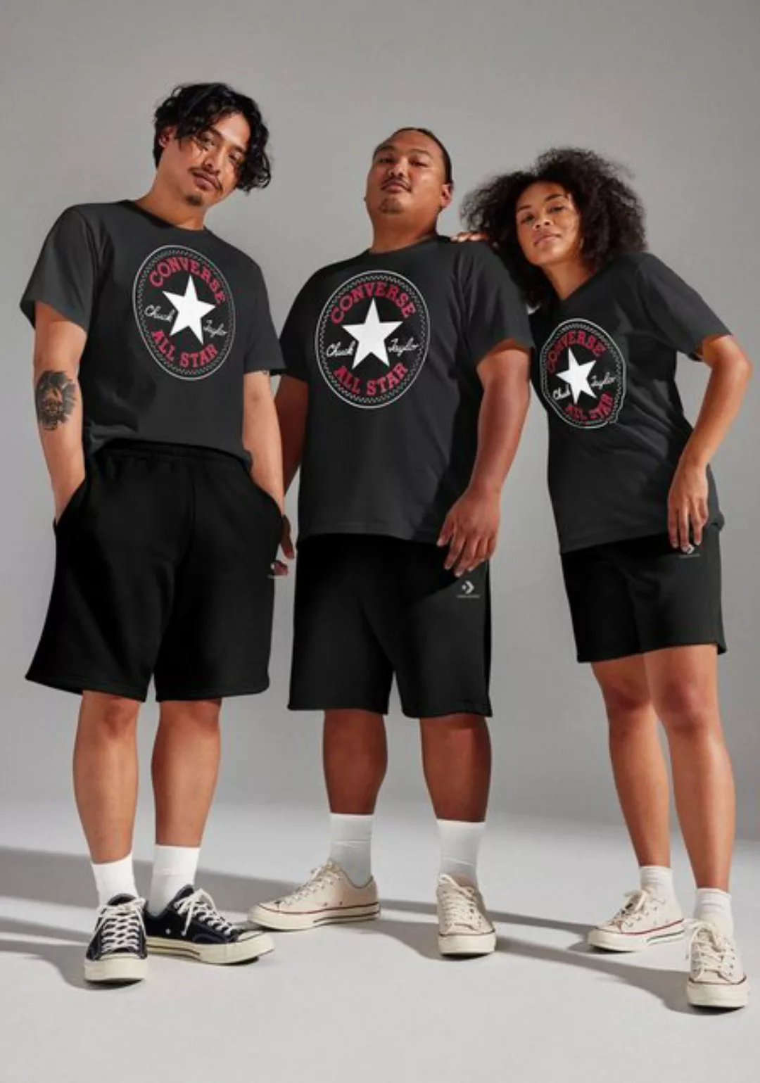 Converse T-Shirt CONVERSE GO-TO CHUCK TAYLOR CLASSIC PATCH TEE (1-tlg) Unis günstig online kaufen