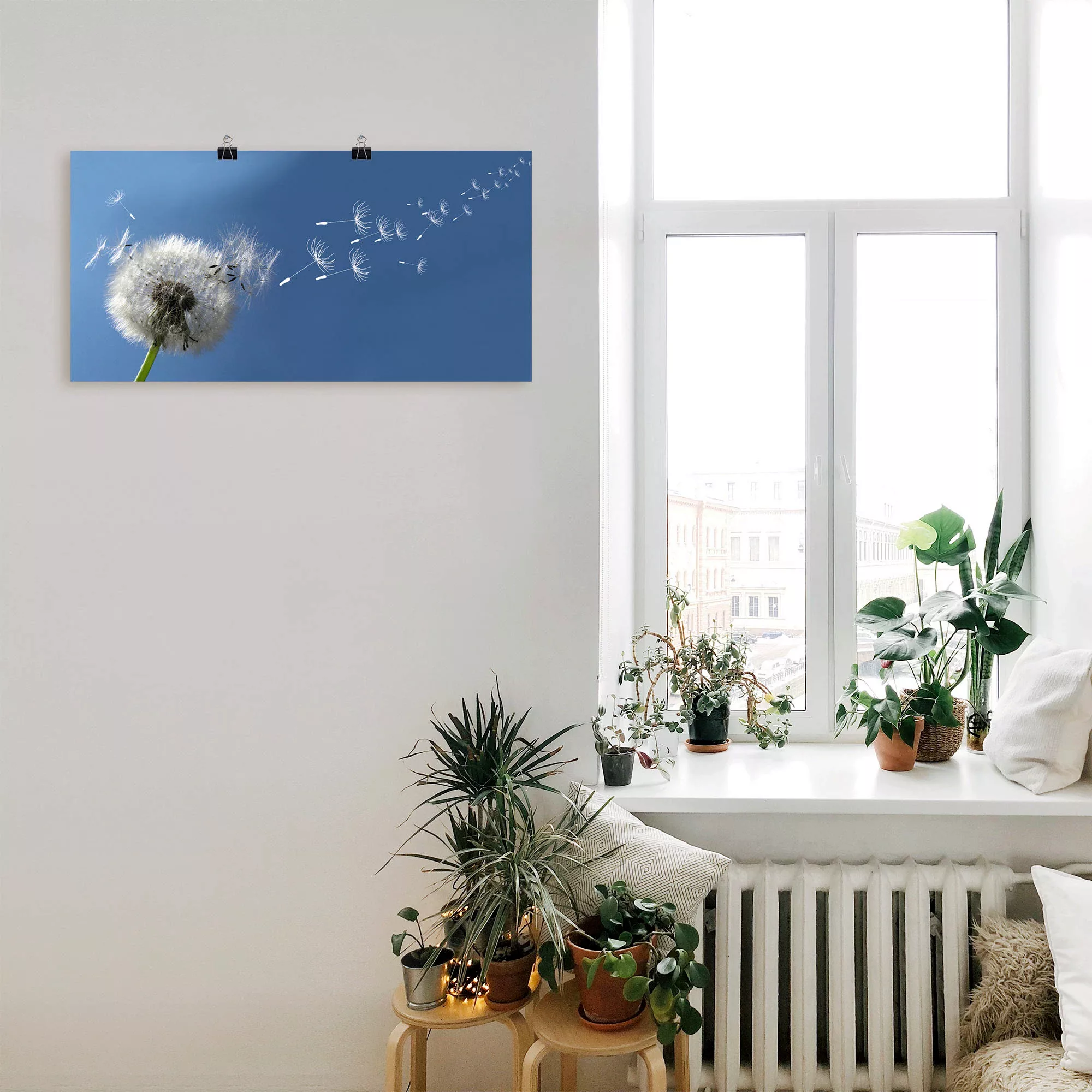 Artland Wandbild "Pusteblume", Blumen, (1 St.), als Alubild, Outdoorbild, L günstig online kaufen