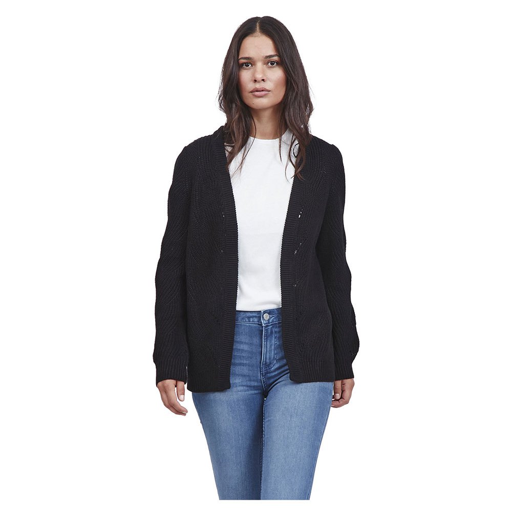 Vila Enia Kurzes Strickjacke L Black günstig online kaufen