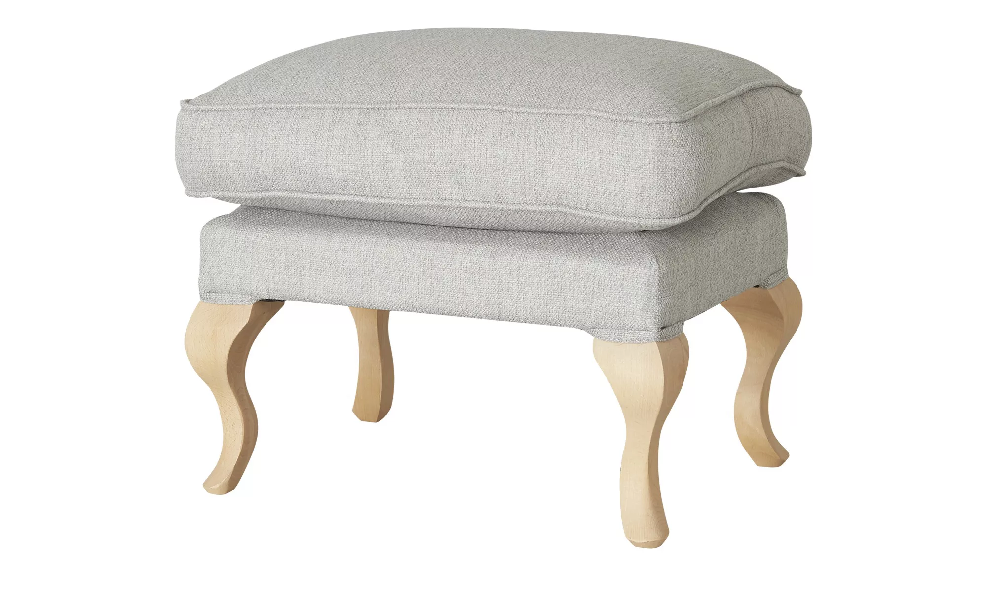 smart Hocker  Charmaine ¦ grau ¦ Maße (cm): B: 62 H: 46 T: 44.0 Polstermöbe günstig online kaufen