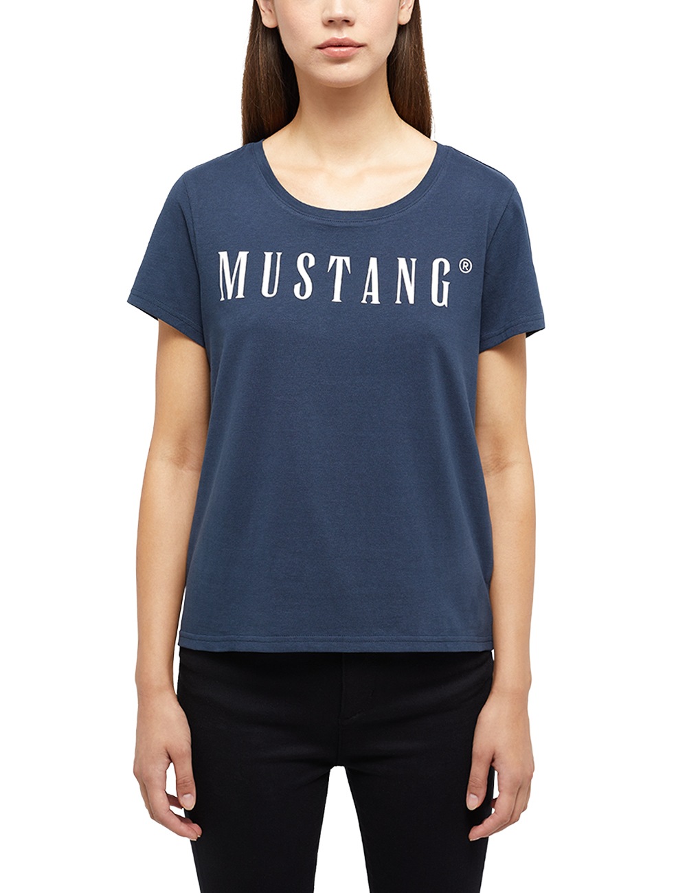 MUSTANG Rundhalsshirt "ALMA" günstig online kaufen