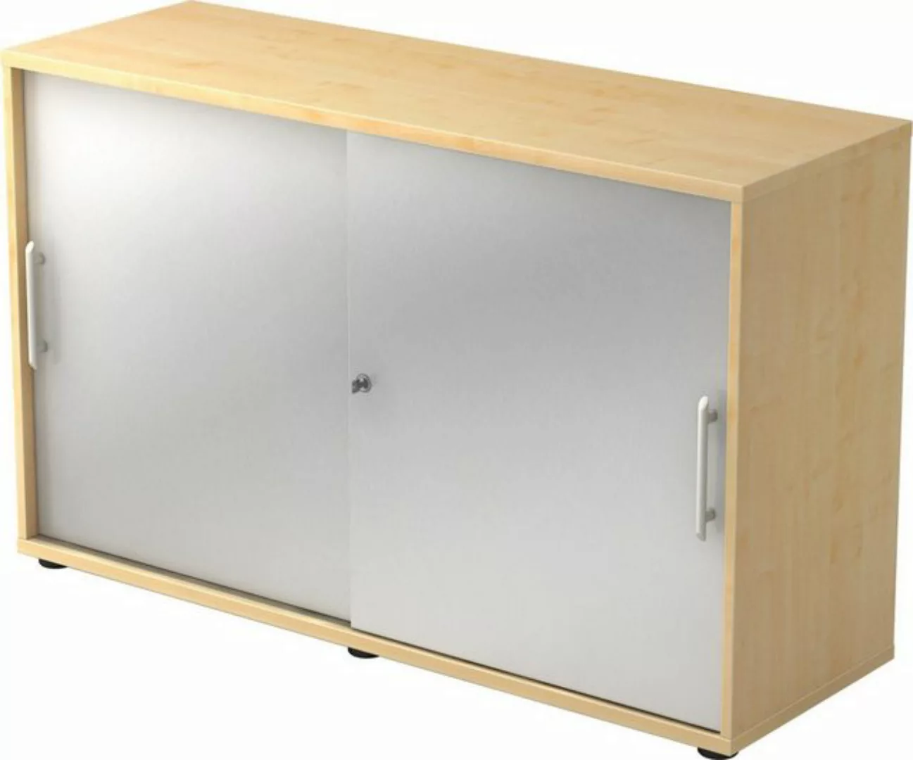 HAMMERBACHER Aktenschrank Schiebetürschrank Derie 9 2 OH BxTxH 120x40x74,8c günstig online kaufen