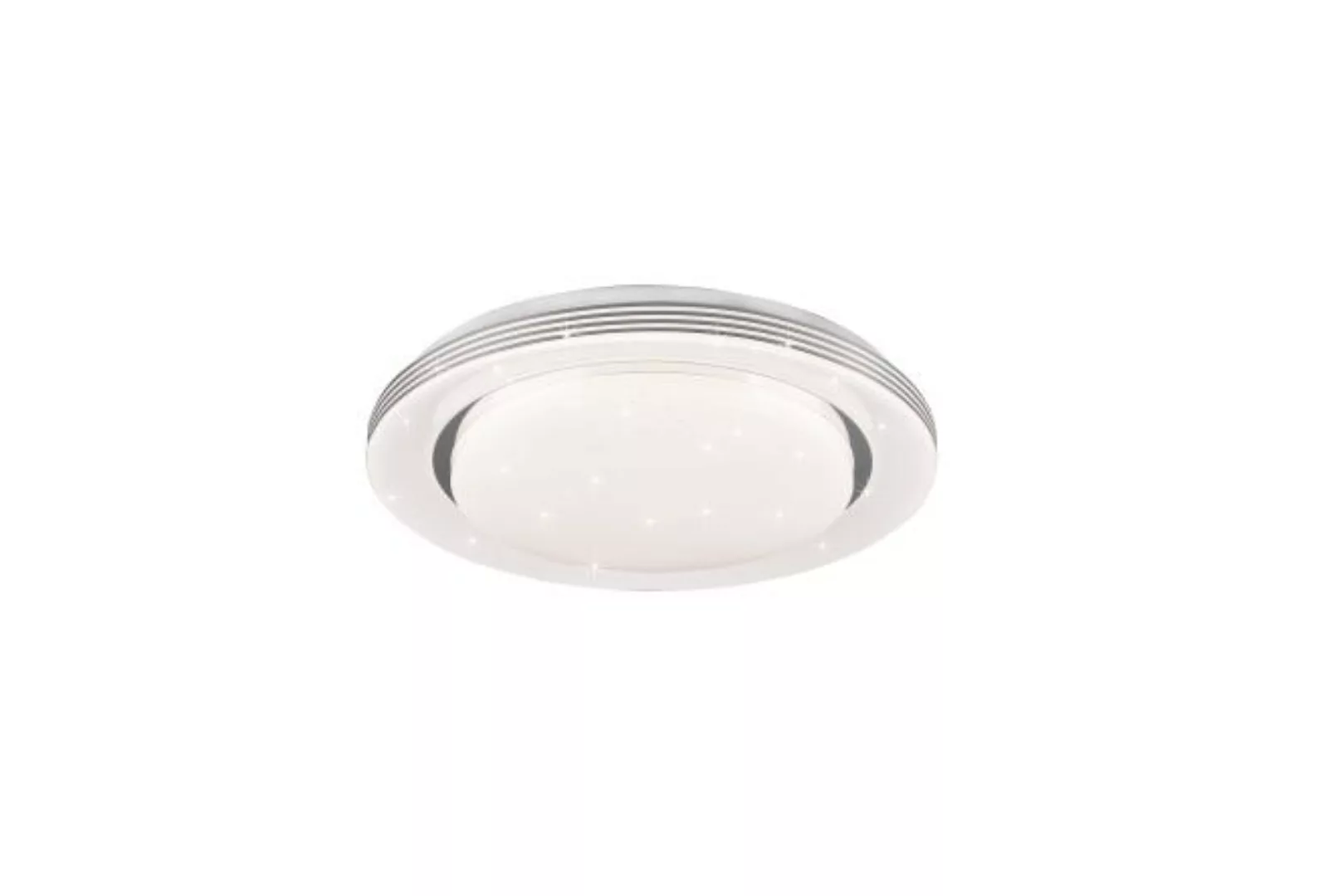 LED-Deckenlampe Atria, Ø 38 cm, weiß, Kunststoff, CCT günstig online kaufen