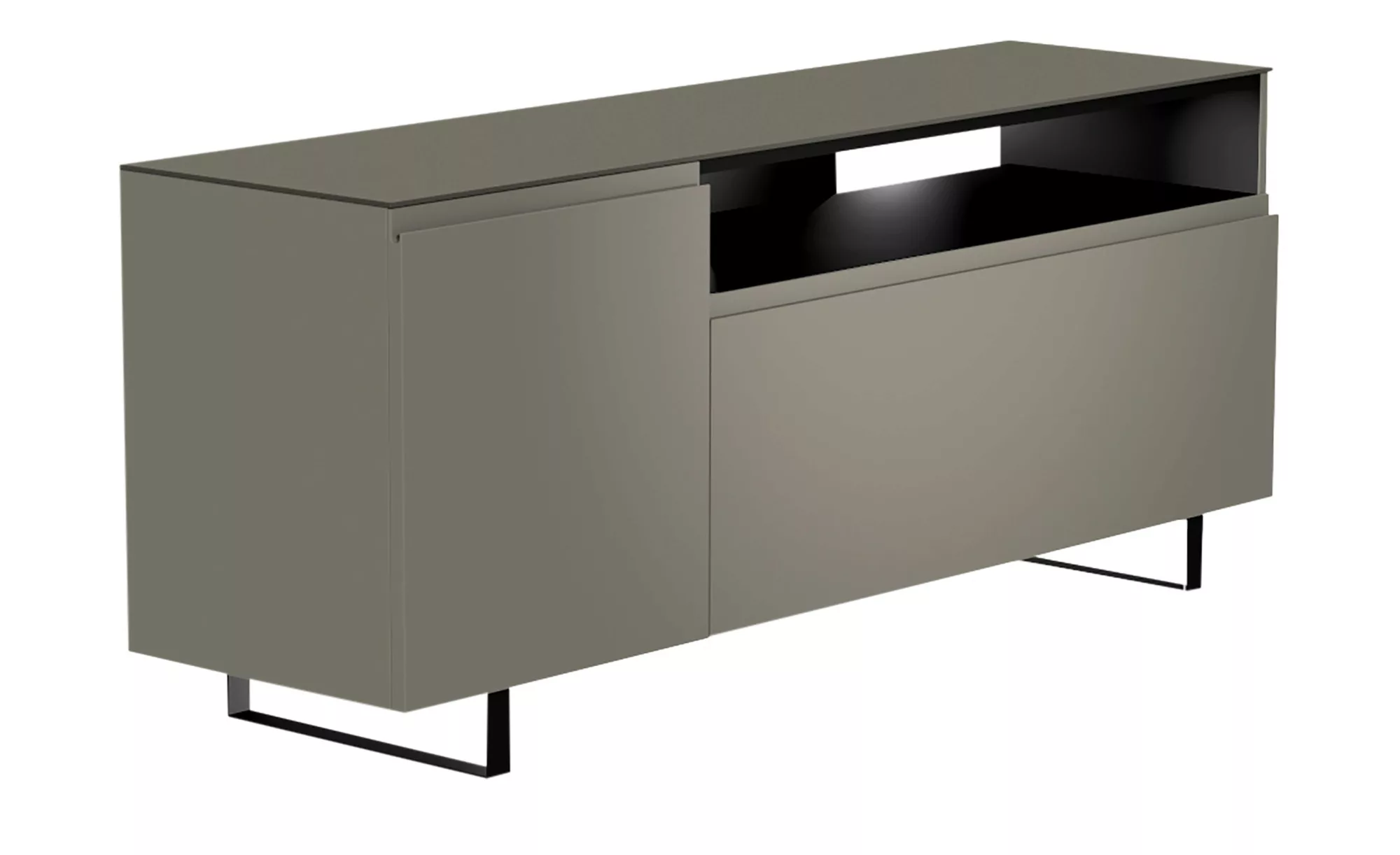 TV Board  Nicolo Phono ¦ grau ¦ Maße (cm): B: 160 H: 66 T: 45.0 TV- & Media günstig online kaufen