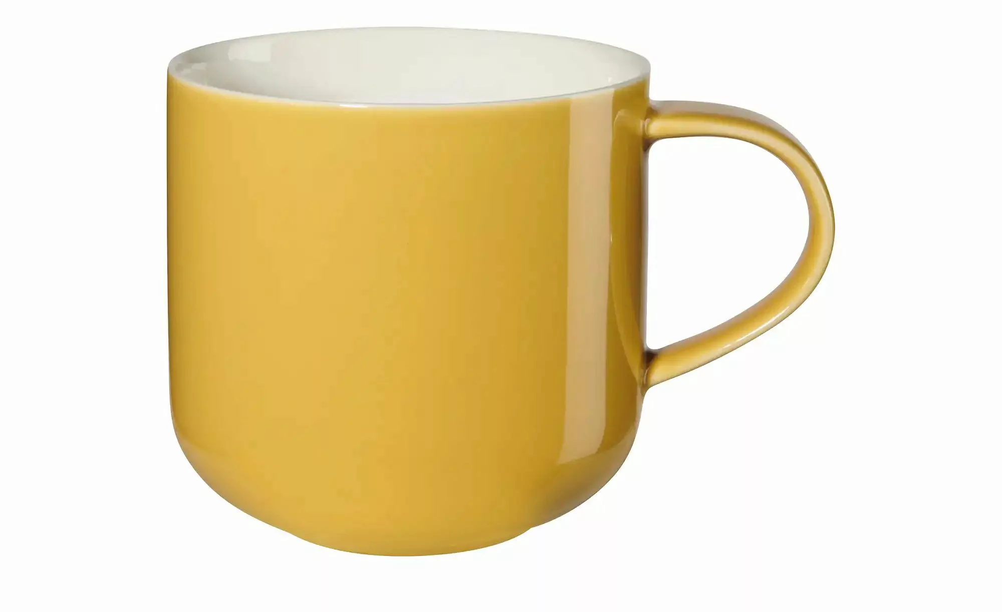 ASA SELECTION Henkelbecher  Coppa Mug ¦ gelb ¦ Maße (cm): H: 9,5  Ø: 9.2 Ge günstig online kaufen