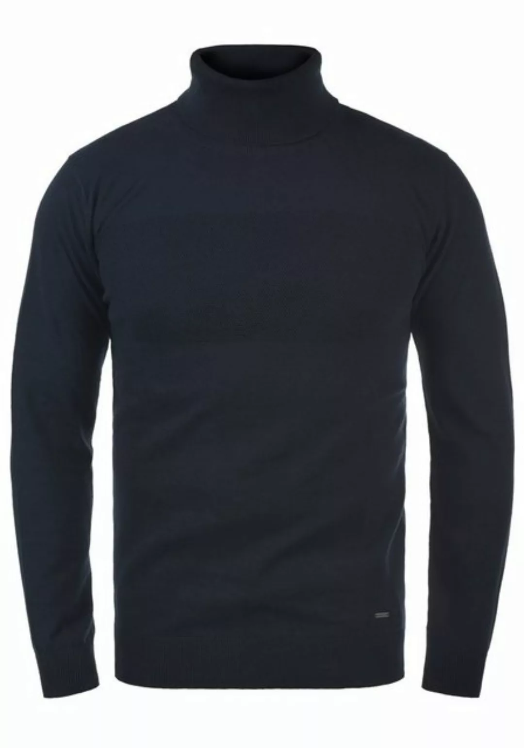 Indicode Rollkragenpullover IDErnetto Rollkragenpulli mit abgesetztem Stric günstig online kaufen